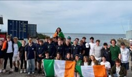 RCYC Lasers at European ILCA 6 Youth Championships at Ballyholme YC